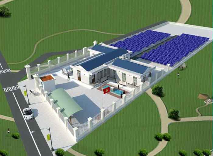 CPCCREB: Khởi động chiến dịch 70 ngày xây dựng Hệ thống năng lượng mặt trời cấp điện xã đảo An Bình