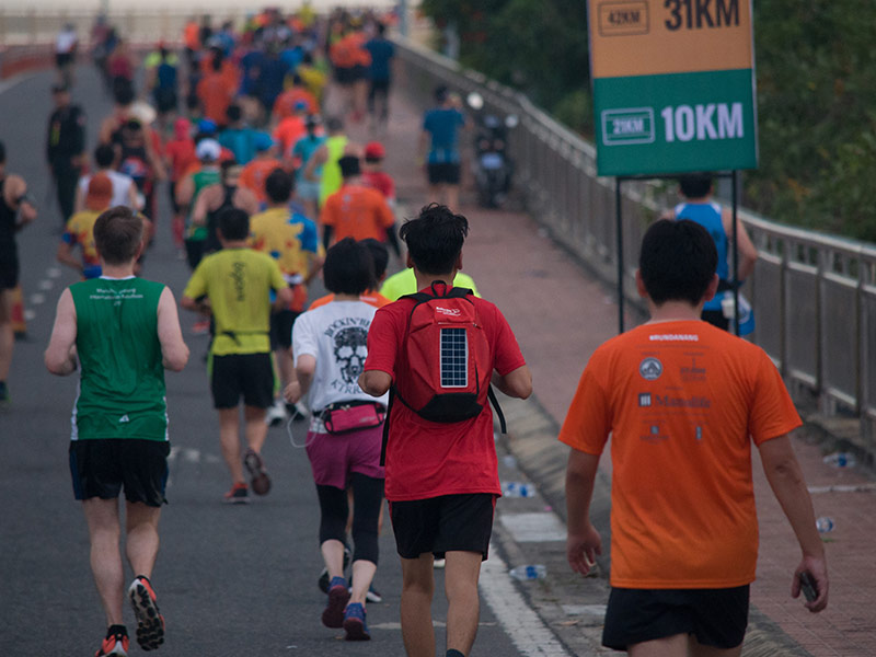 Hơn 70 vận động viên SolarBK tham dự Marathon Quốc tế Đà Nẵng 2018 với tinh thần Start-Up 4.0