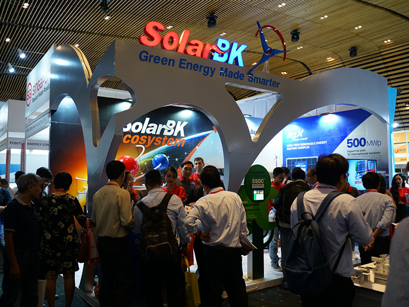 SolarBK tham gia hội nghị Quốc Tế lớn nhất Việt Nam về năng lượng sạch