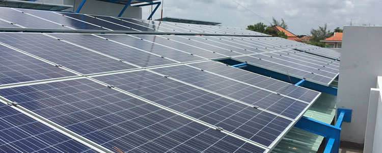 Dự án Điện năng lượng Mặt trời tại Điện lực Tiền Giang