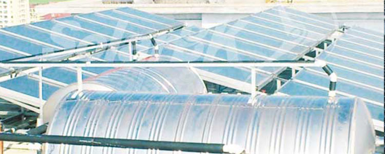 Dự án nước nóng năng lượng mặt trời Tòa nhà H.U.D Hà Nội