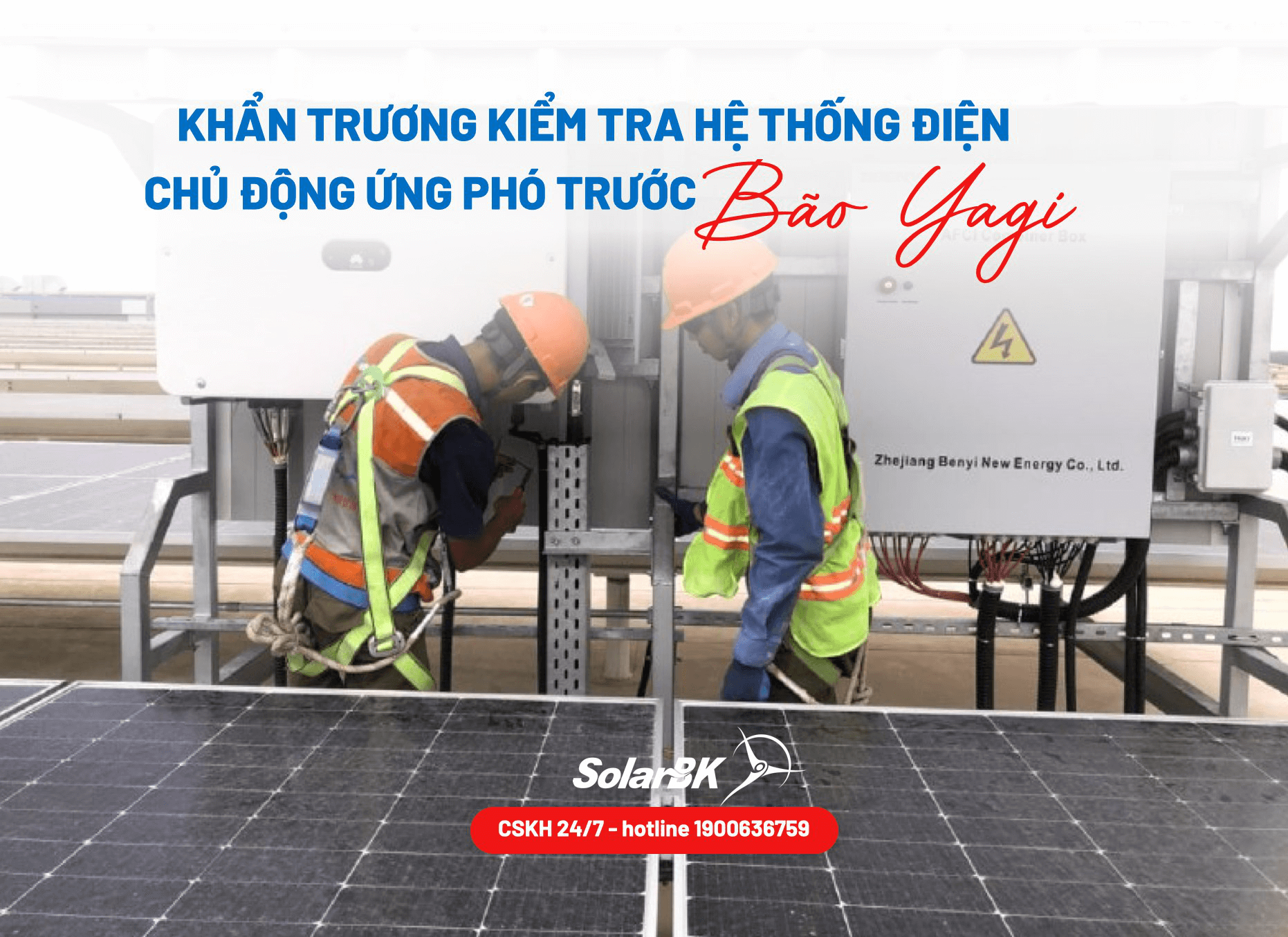 Chủ động ứng phó trước bão Yagi