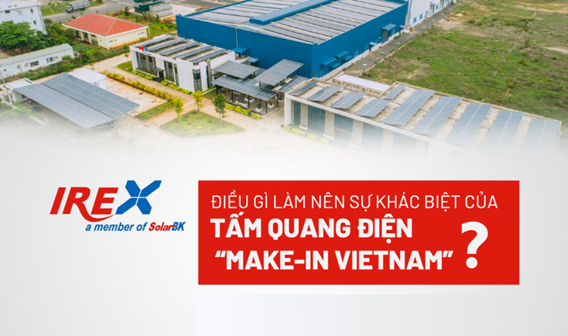 IREX – Thương hiệu bản địa đáp ứng tiêu chuẩn chất lượng Quốc tế
