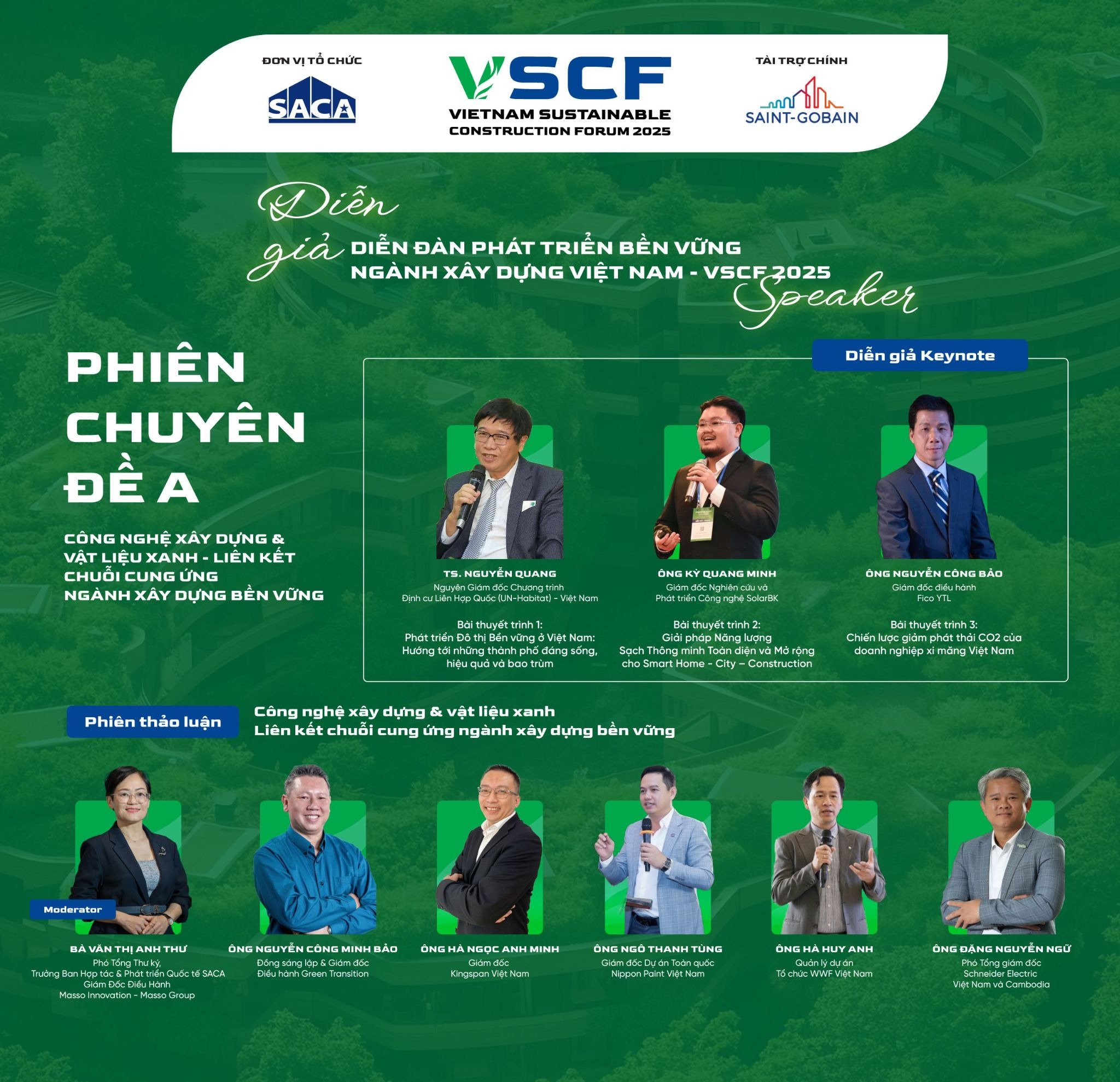 SolarBK mang tiếng nói của doanh nghiệp năng lượng tái tạo đến VSCF 2025