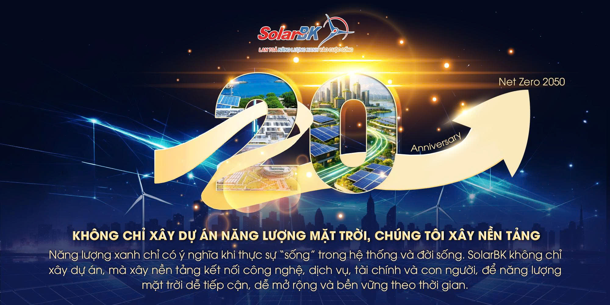 SolarBK 20 năm, khi niềm tin trở thành nền tảng năng lượng Xanh