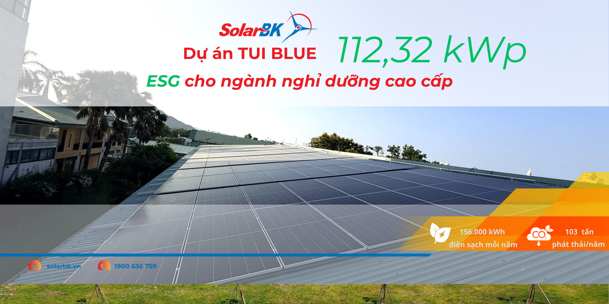 COD dự án điện mặt trời khách sạn TUI BLUE Tuy Hòa: ESG cho ngành hospitality cao cấp